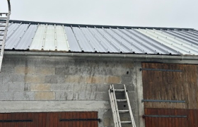 Remplacement tôle bac acier