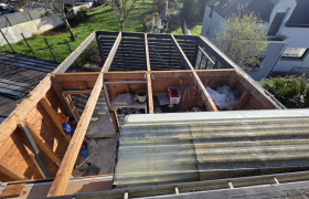 Couvreur hennebont  Pose de bac acier 