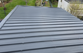 Couvreur hennebont  Pose de bac acier 